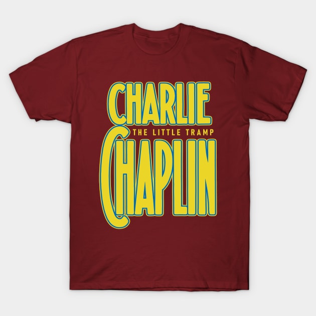 Charlie Chaplin: The Little Tramp T-Shirt by Noir-N-More